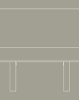 ANIMA DINING TABLE ALUMINIUM