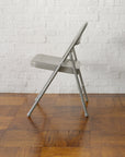 TUBULAR STEEL FOLDING CHAIR