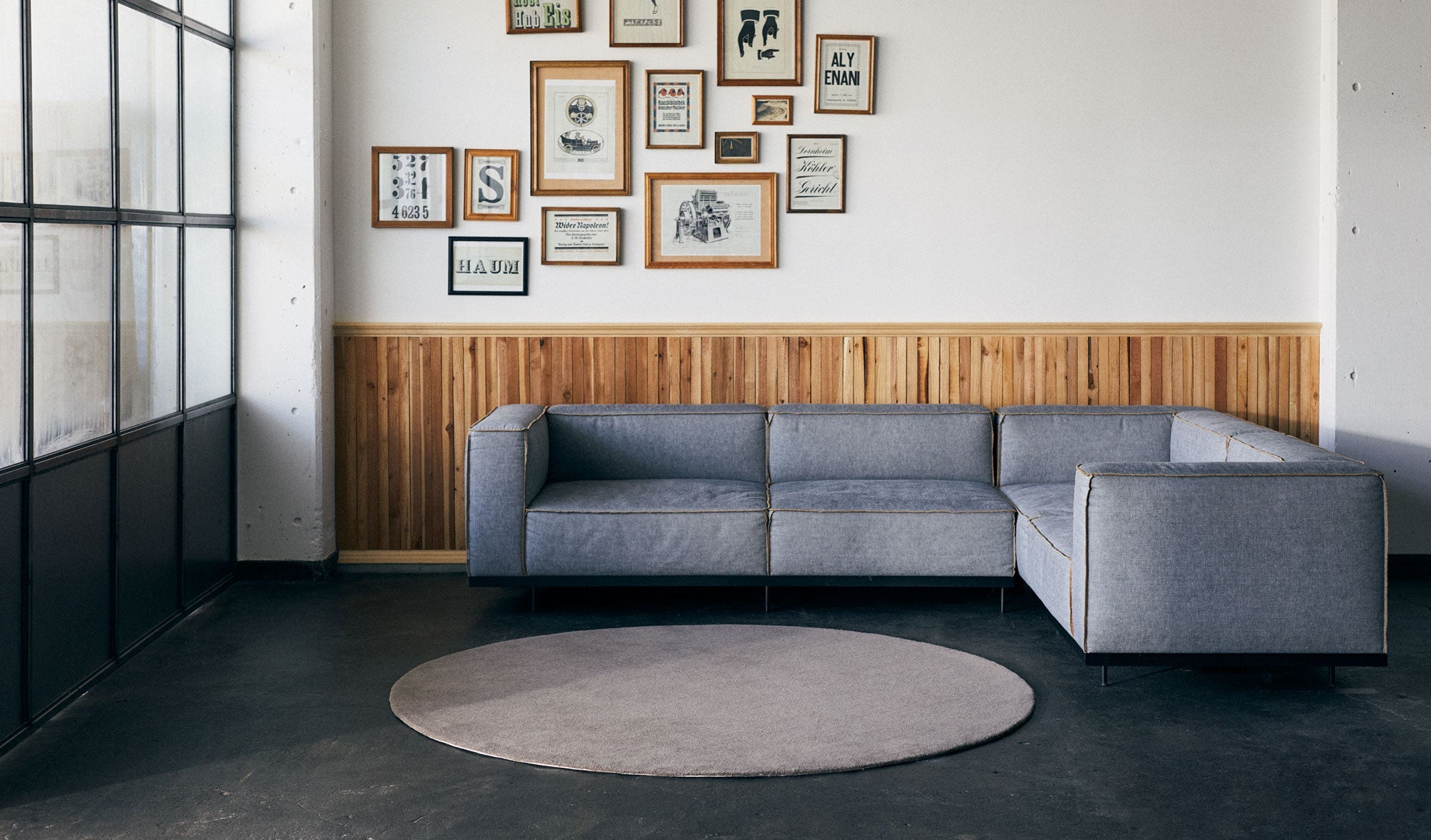 (LOCAL WOOLEN) COURT - ROUND RECTANGLE