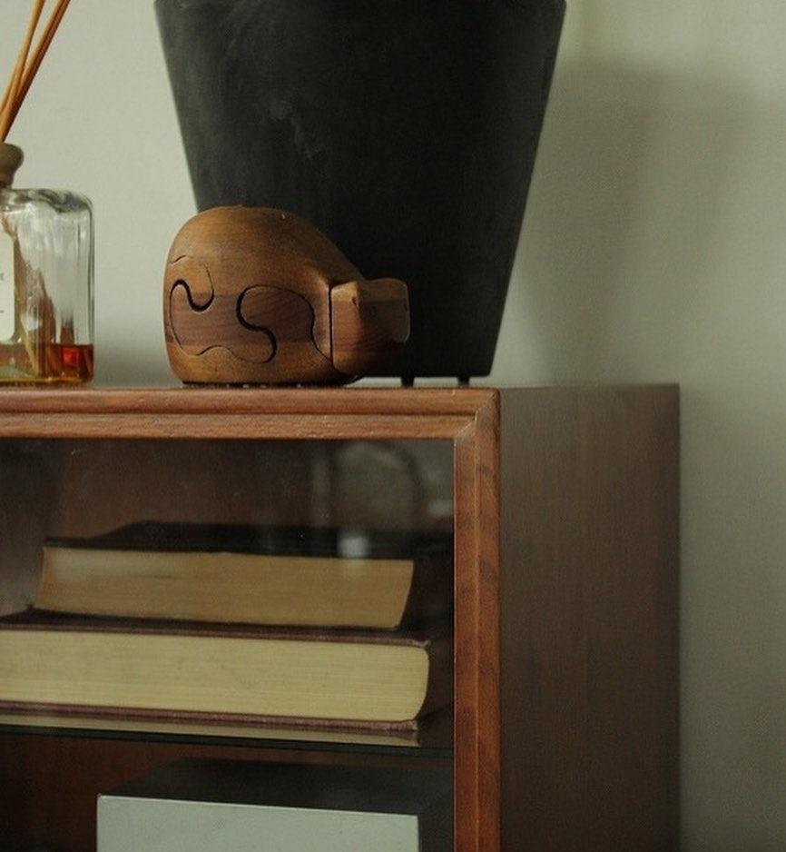 BROOKS SMALL GLASS SHELF