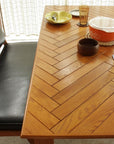 WARNER DINING TABLE ( HERRINGBONE / STANDARD )