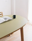 CORNICE OVAL DINING TABLE