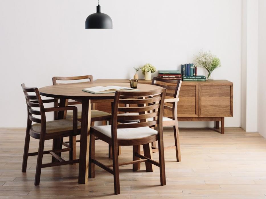 CORNICE CIRCLE DINING TABLE - Linoleum