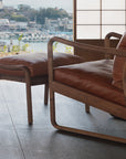 BLUEPRINT LOUNGE CHAIR OTTOMAN
