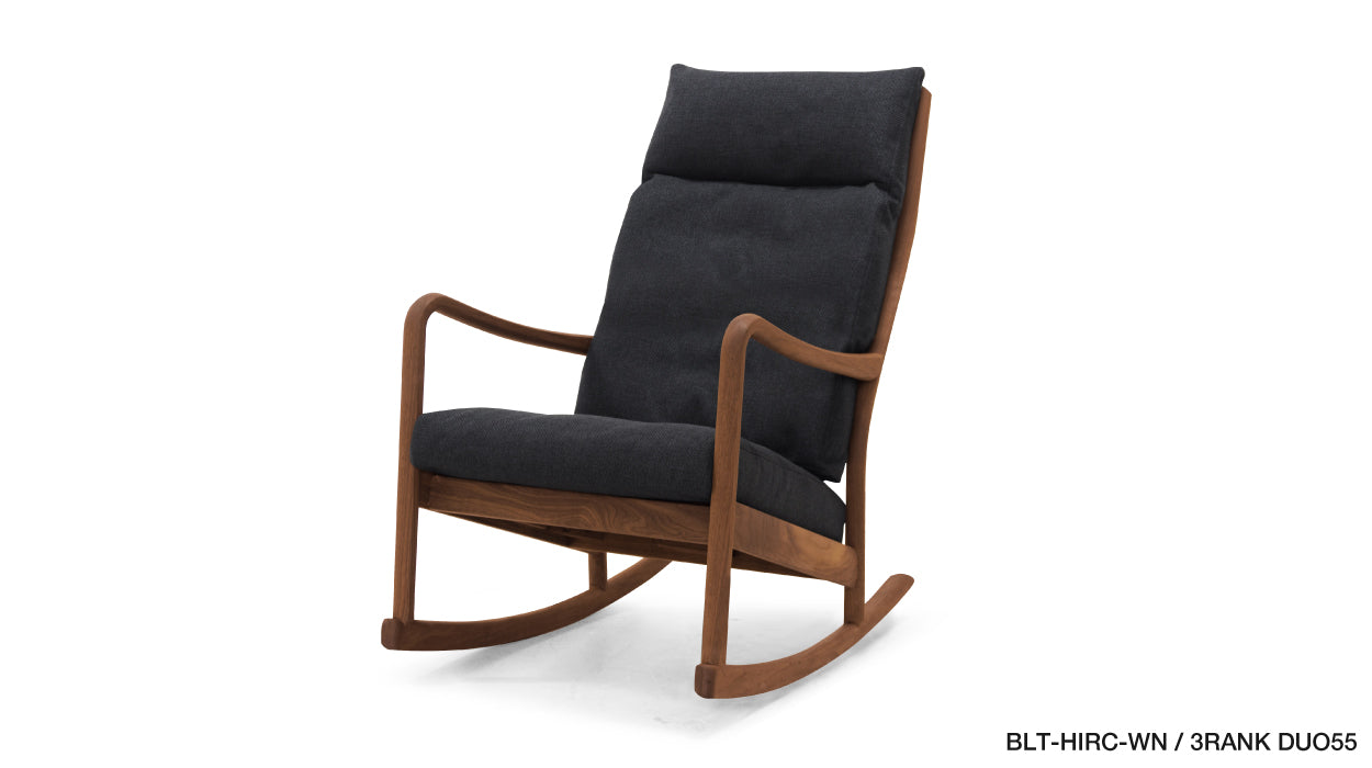 BLUEPRINT HIGH BACK ROCKING LOUNGE CHAIR