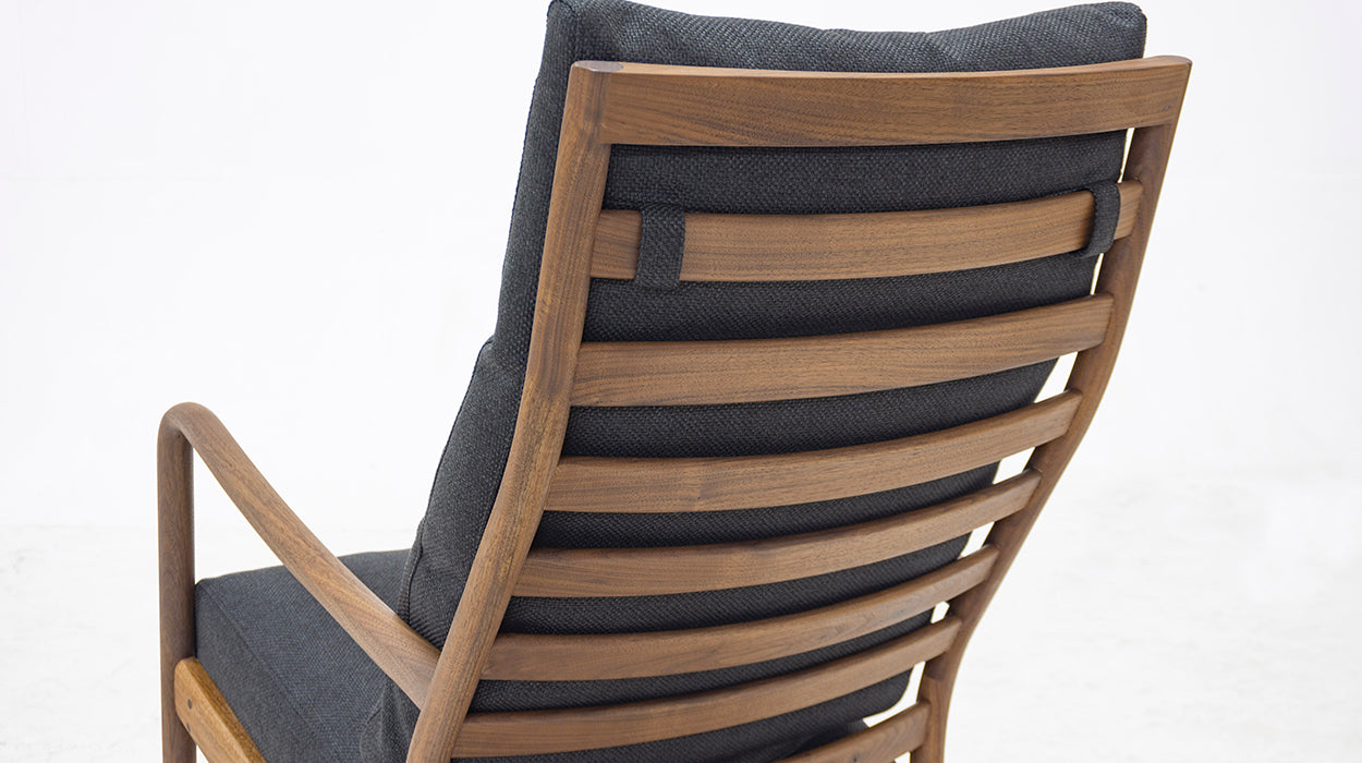 BLUEPRINT HIGH BACK ROCKING LOUNGE CHAIR