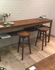 WHISKY OAK CUSTOM CONSOLE TABLE (CUSTOM SIZE)