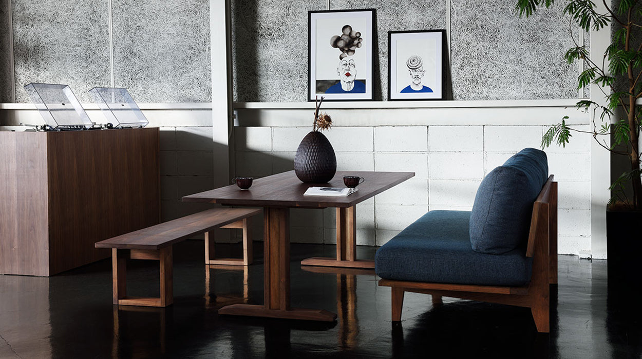 RITZ LOW DINING TABLE W1400