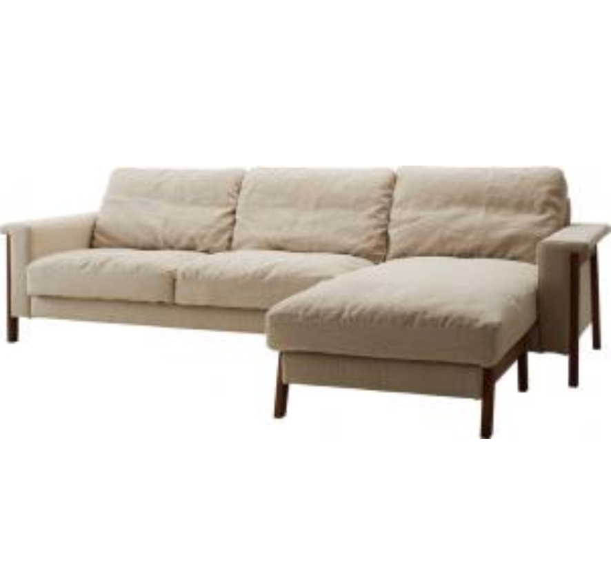 CLOUD CHAISE LONGUE SOFA 3P