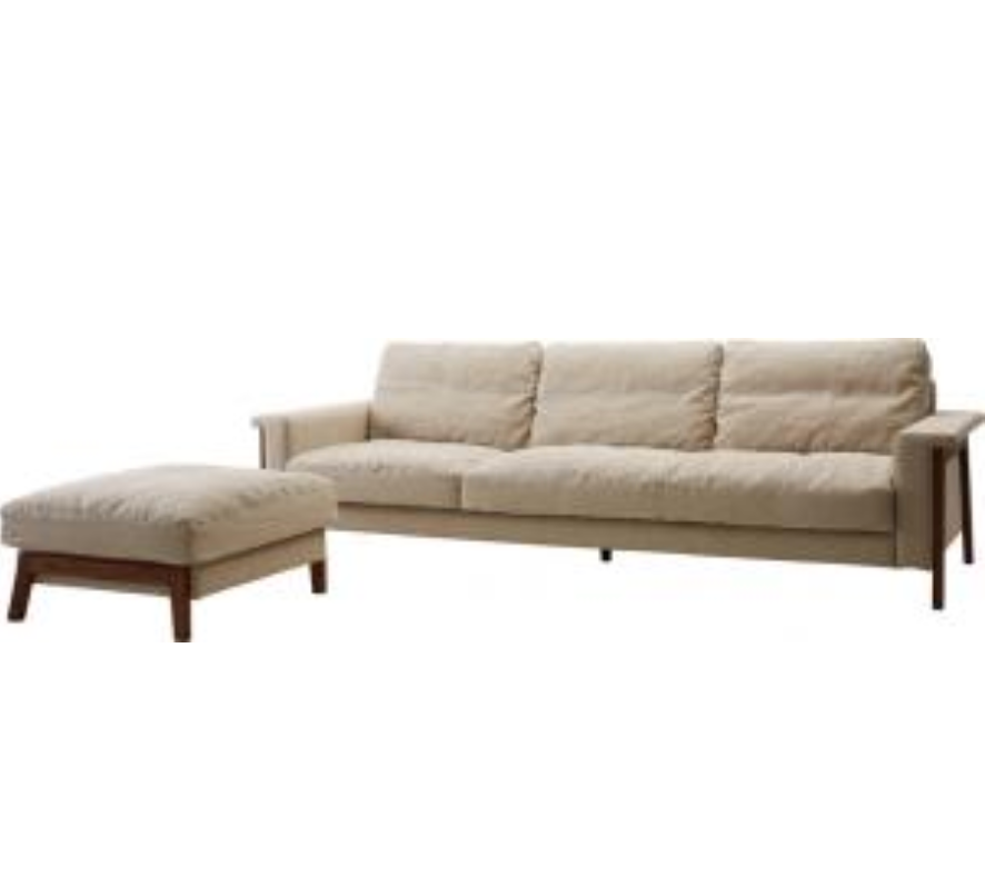 CLOUD CHAISE LONGUE SOFA 3P