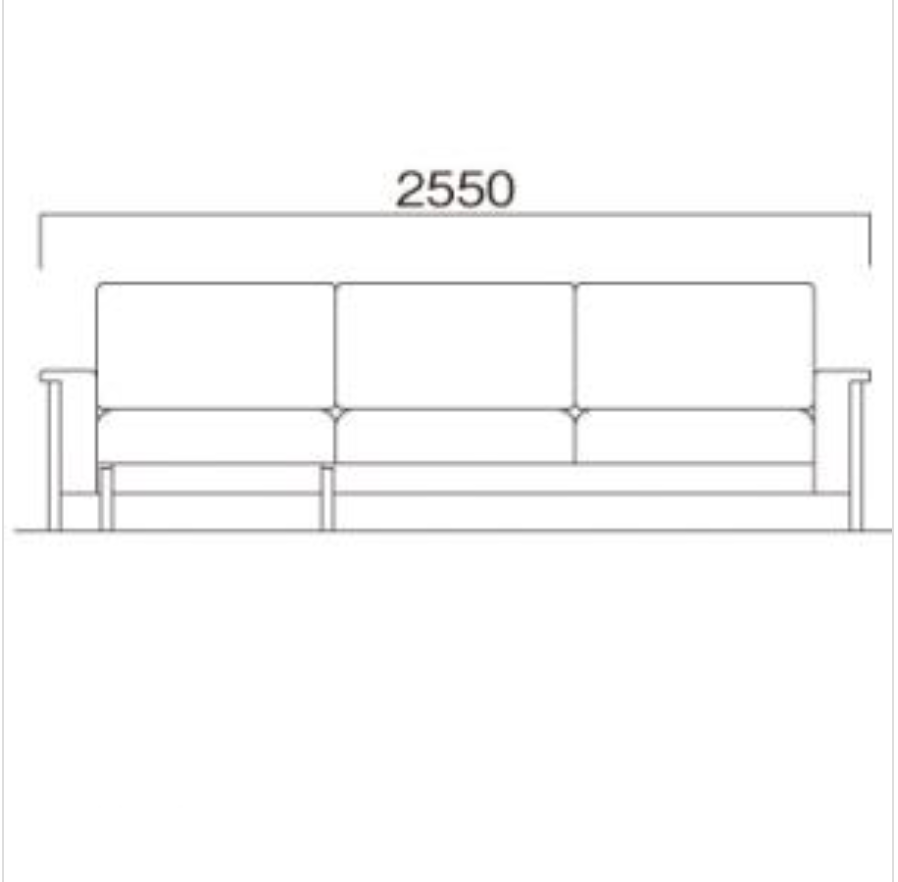 CLOUD CHAISE LONGUE SOFA 3P