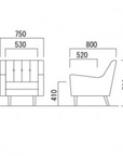 RICHIE SOFA 1P