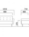 MARGUERITE SOFA 2P