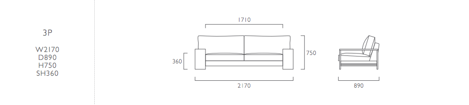 ROBAN SOFA / OTTOMAN