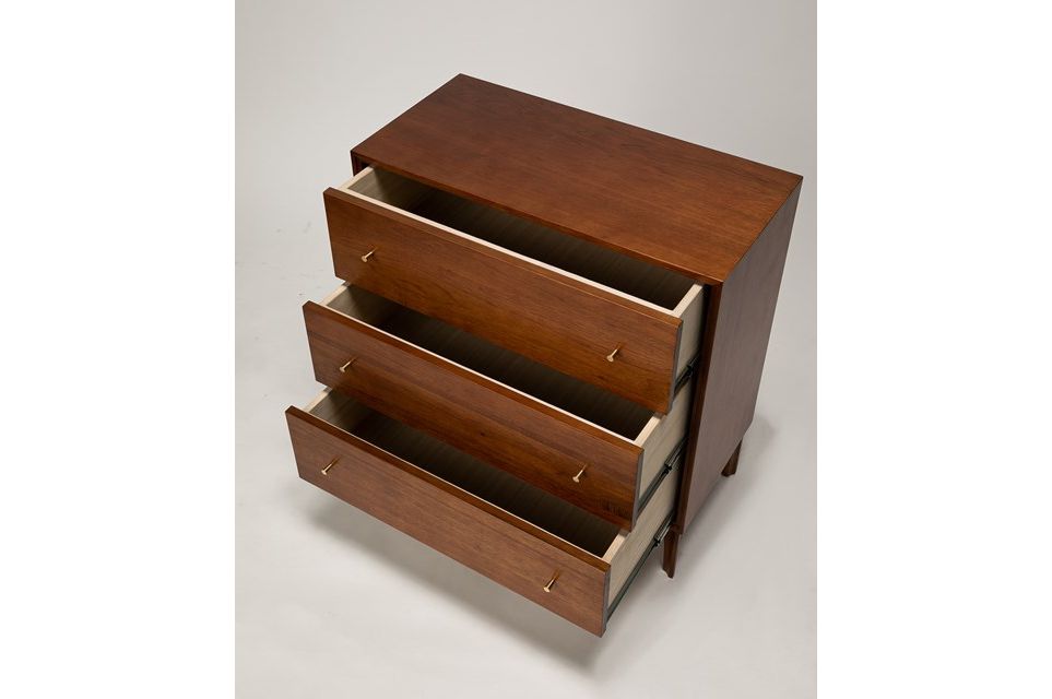 BROOKS SMALL CHEST, SERVER AND STACKING SHELF