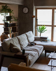 CLOUD CHAISE LONGUE SOFA 3P