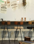 VOX BAR CHAIR (WALNUT / KONARA OAK)