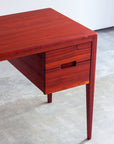KIVA DESK (11 - 14) (WALNUT/PADOUK)