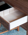 KIVA DESK 15 (WALNUT/PADOUK)