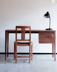 KIVA DESK (11 - 14) (WALNUT/PADOUK)