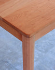 KIVA TABLE (WALNUT/BLACK CHERRY/MAPLE/ALDER)