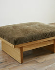 FREX WOOD OTTOMAN 084