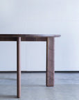 BOARD TABLE (Circle) ( WALNUT / WHITE ASH )