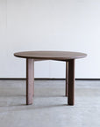 BOARD TABLE (Circle) ( WALNUT / WHITE ASH )