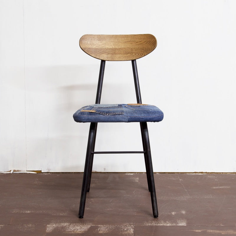 SCHOOL CHAIR DENIM (KONARA OAK/HINOKI)
