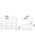 MONTEREY SOFA 3P