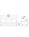 COBA SOFA 3P