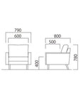 COBA SOFA 1P