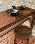 WHISKY OAK CUSTOM CONSOLE TABLE (CUSTOM SIZE)