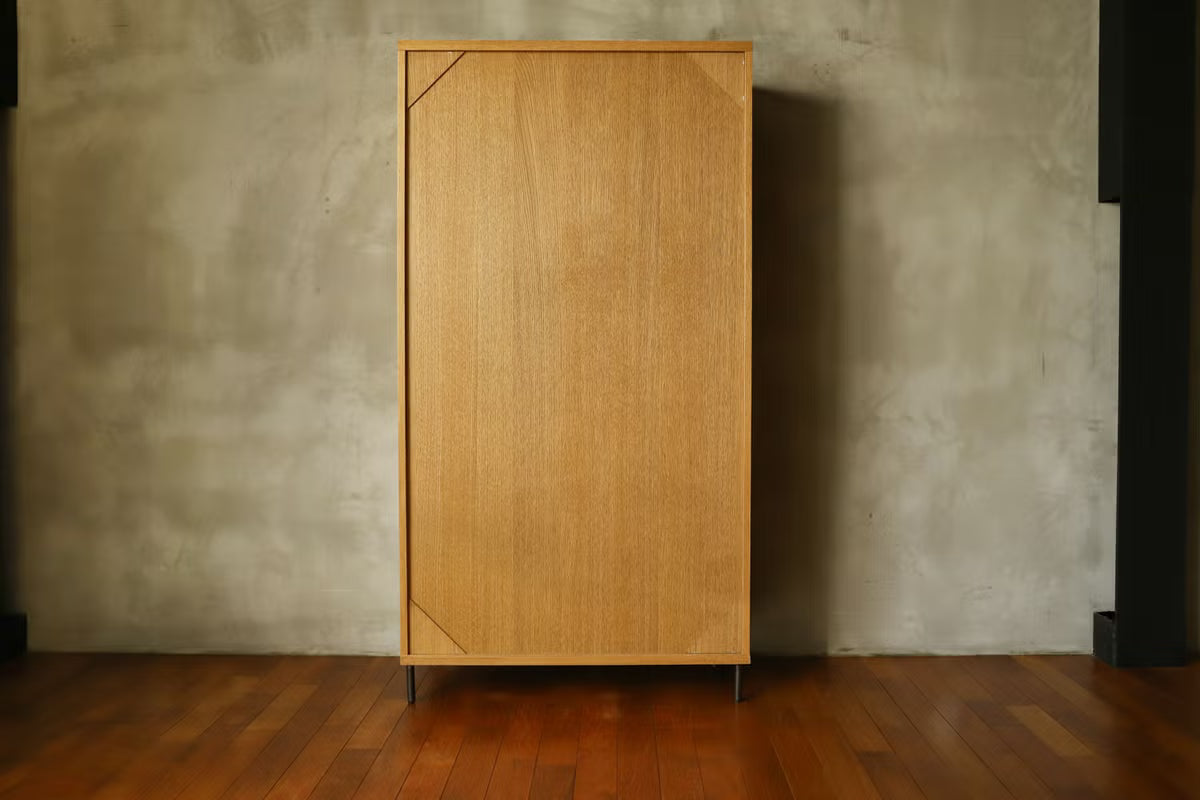 CADEAL Slide Glass Cabinet / High