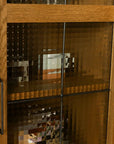 CADEAL Slide Glass Cabinet / High