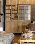 CADEAL Book Case / glass door