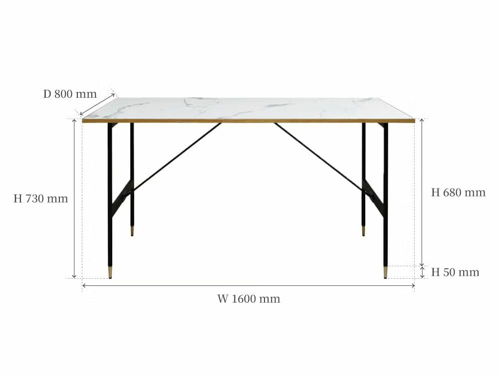 POL 2 Way Dining Table (Foldable)