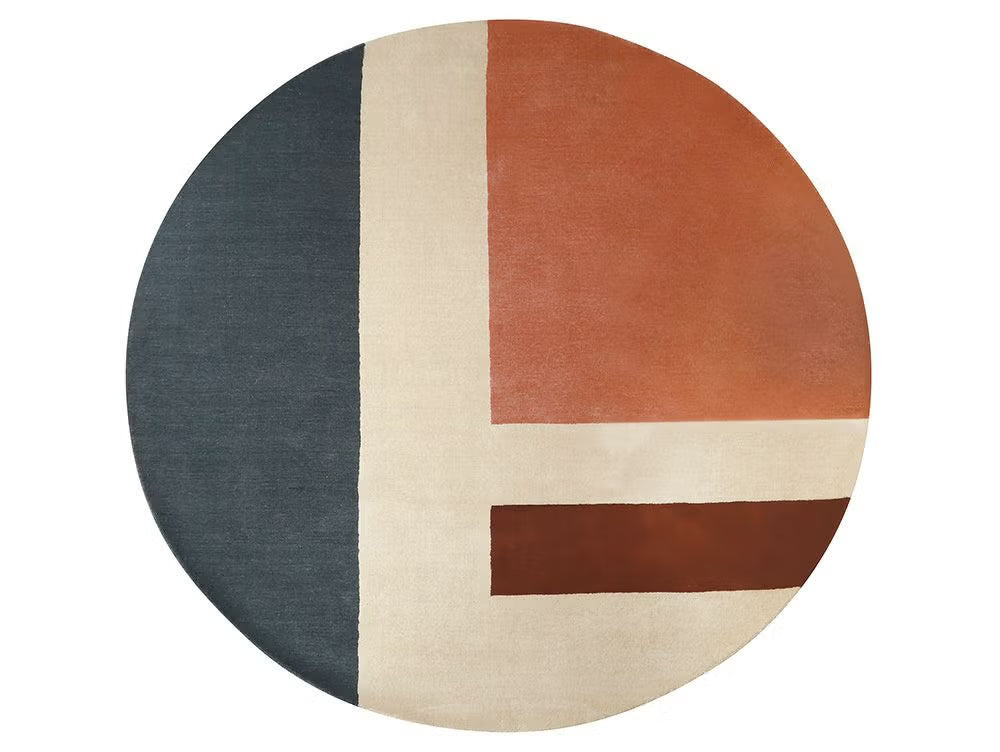 Pell Wool rug Circle