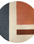 Pell Wool rug Circle