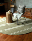Pell Wool rug Circle