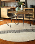 Pell Wool rug Circle