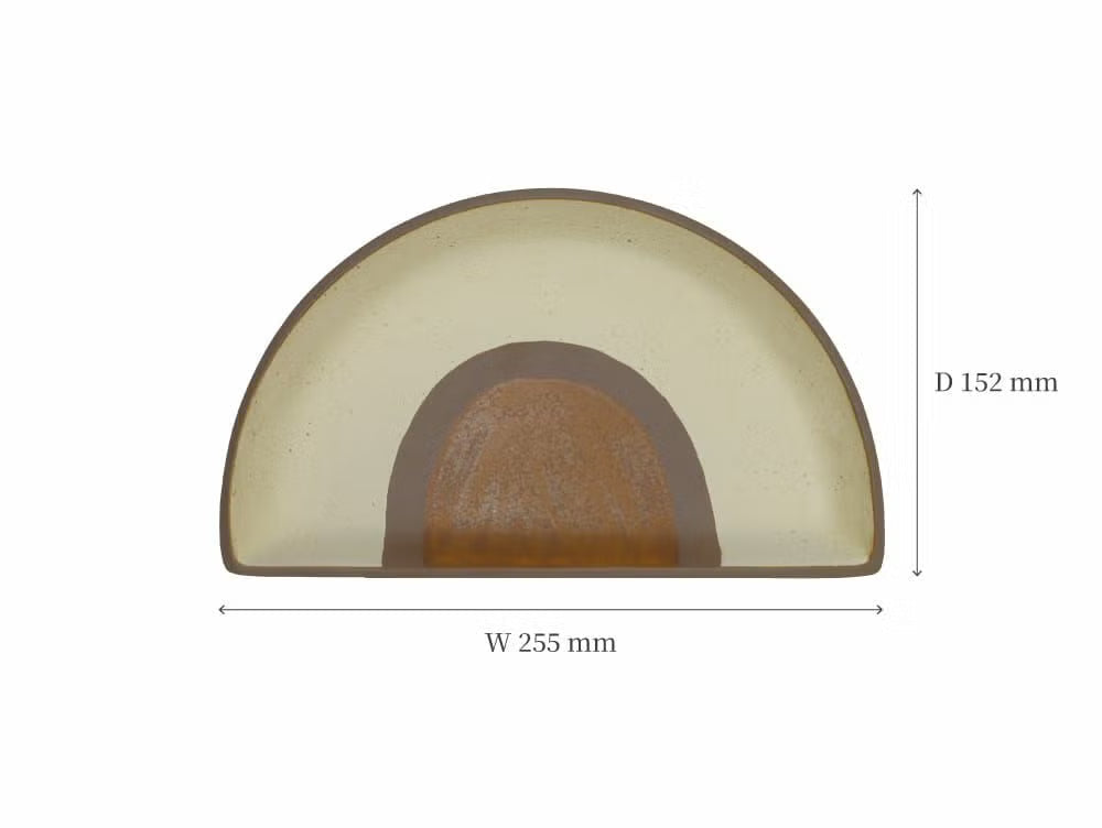 ETOWA halfmoon plate