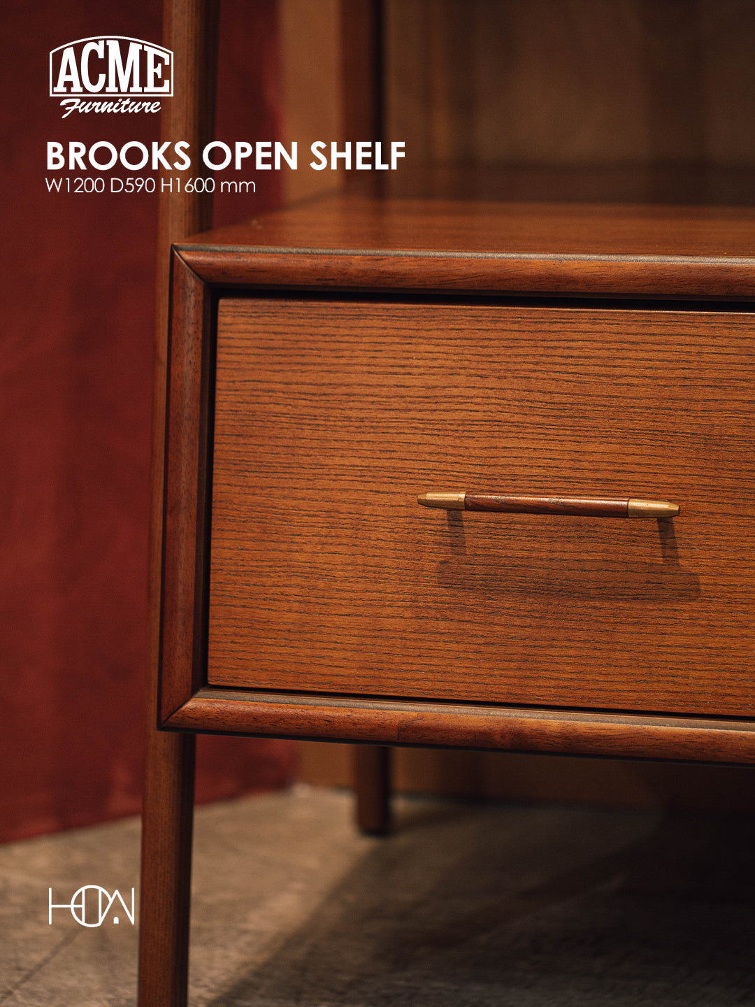 BROOKS OPEN SHELF