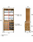 CADEAL Book Case / Open