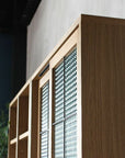 CADEAL Book Case / glass door