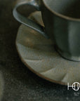 CHIPS | ANCIENT POTTERY GRAY | CUP & SAUCER