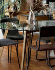 G-knot Glass Table 1200 round