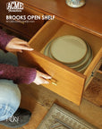BROOKS OPEN SHELF