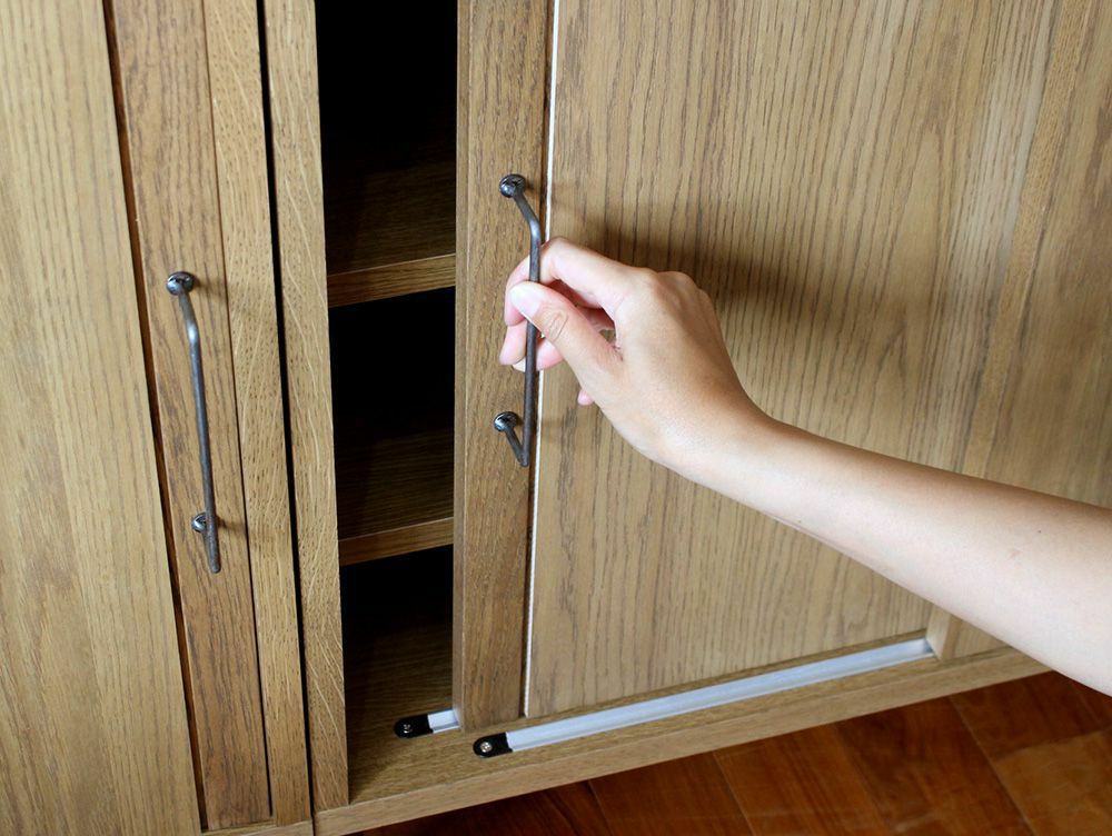 CADEAL Book Case / glass door
