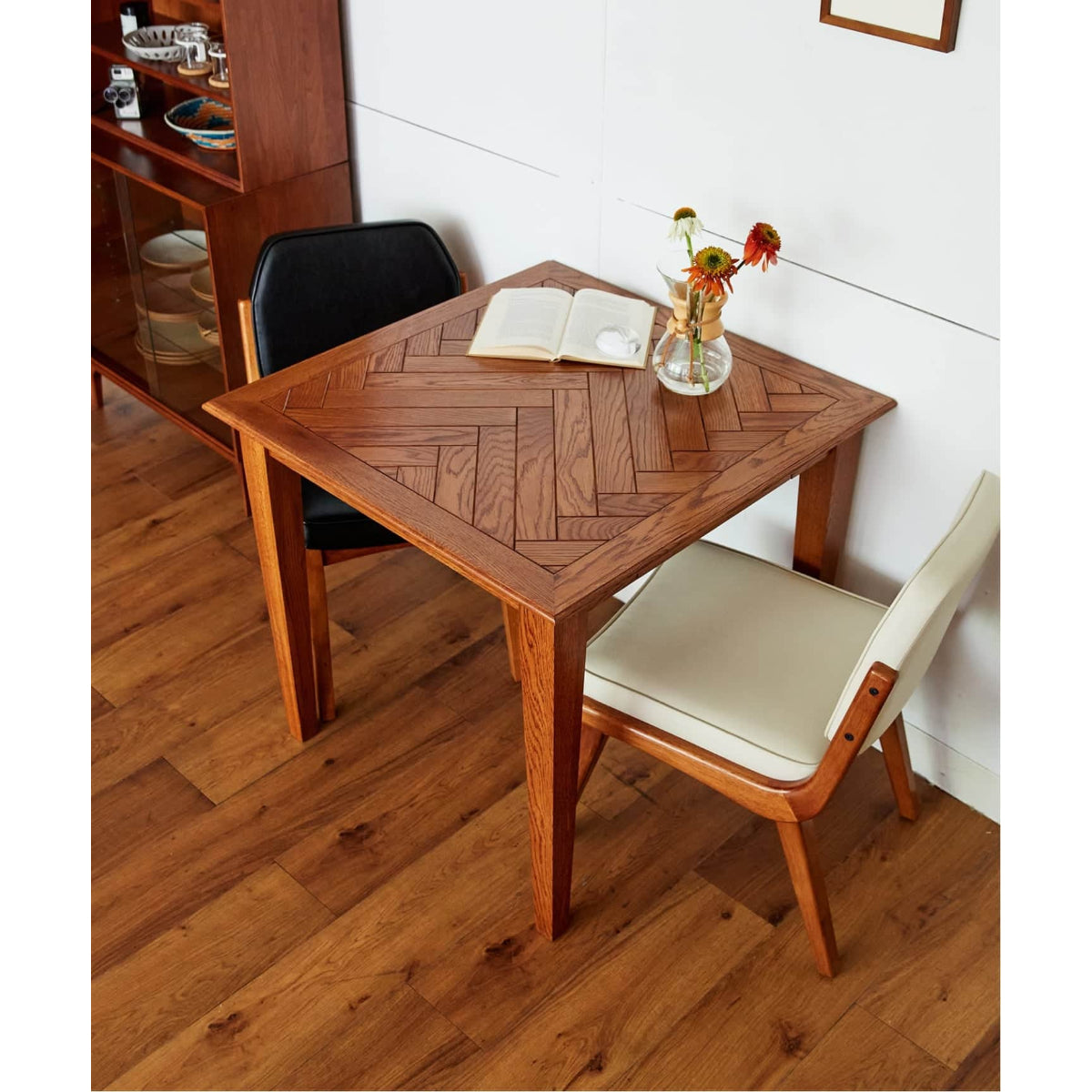 WARNER DINING TABLE-S   ( HERRINGBONE / STANDARD )